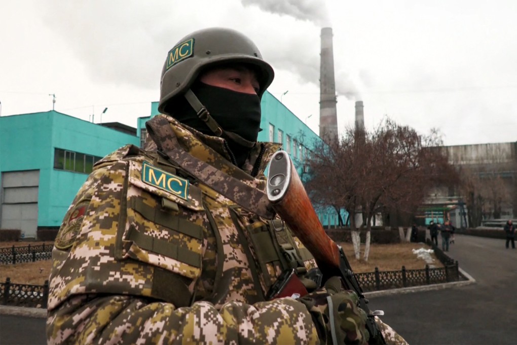 A Russia-led peacekeeping force is making its presence felt in crisis-hit Kazakhstan. Photo: AFP