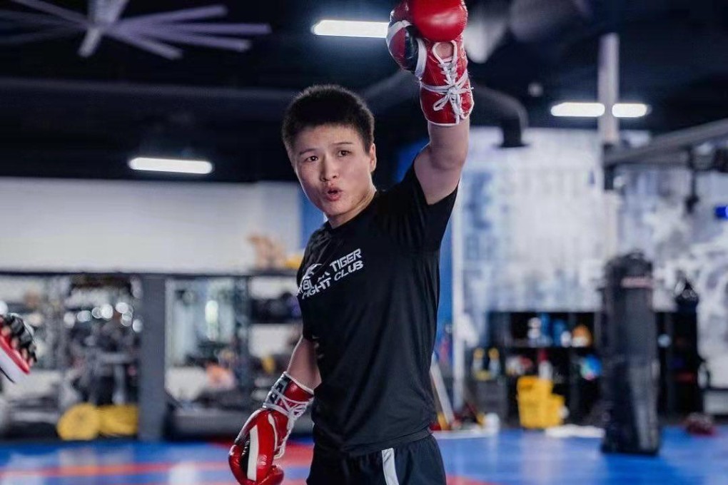 Zhang Weili during her first training session of 2022. Photo: Instagram/@zhangweilimma