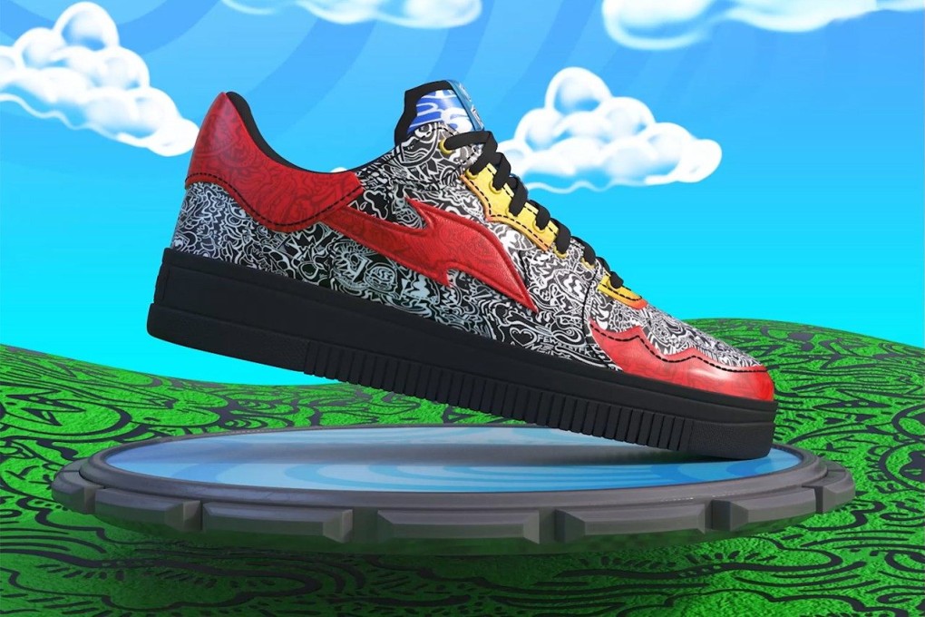 The fashion industry is increasingly using the internet as an online lab to test its designs. In 2021, artist Fewocious collaborated with RTFKT on a series of digital sneakers (above).