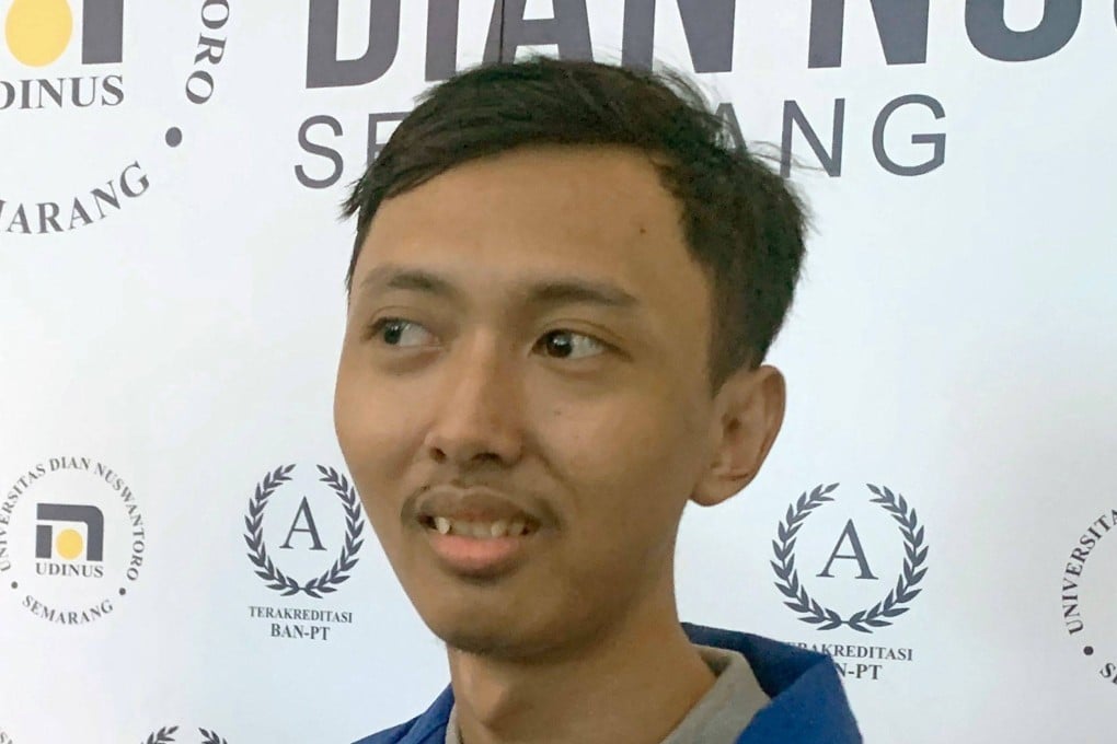 Indonesian college student Sultan Gustaf Al Ghozali traded selfies for US$1 million in NFTs. Photo: AFP