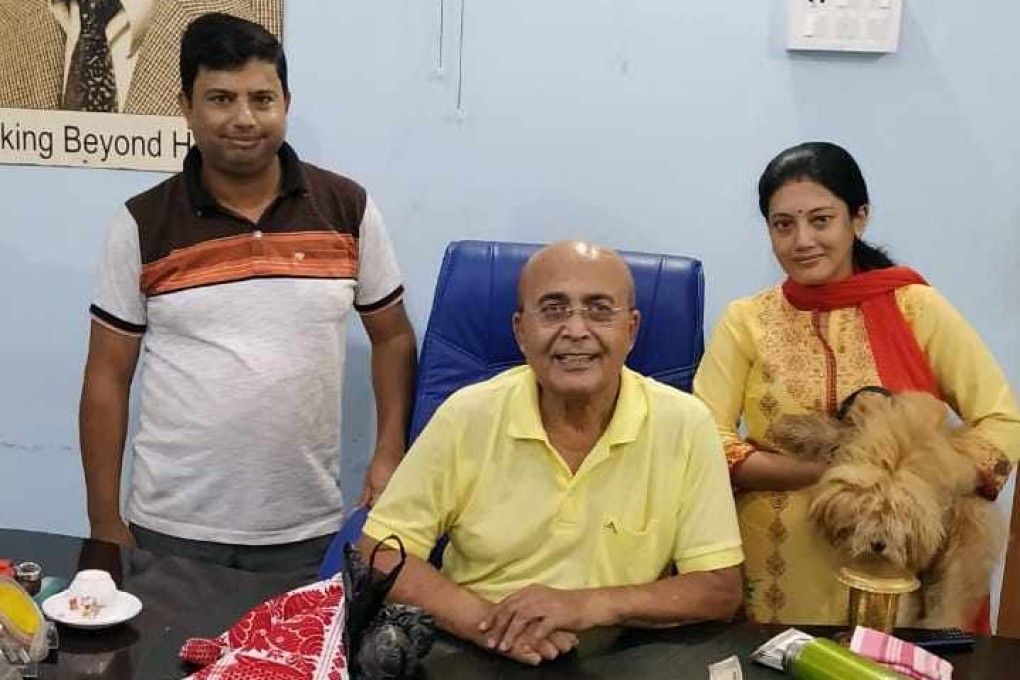 Salil Tripathi (L) and his wife Sucheta (R). Photo: family handout