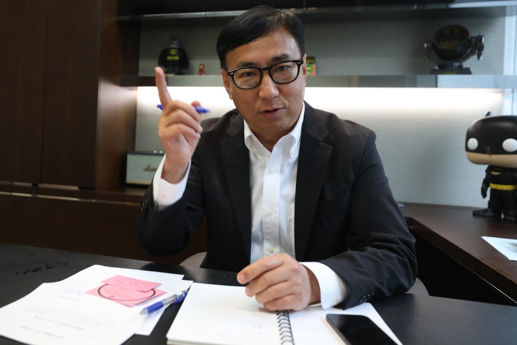 Tik Chi-yuen, Hong Kong’s only centrist lawmaker. Photo: Yik Yeung-man