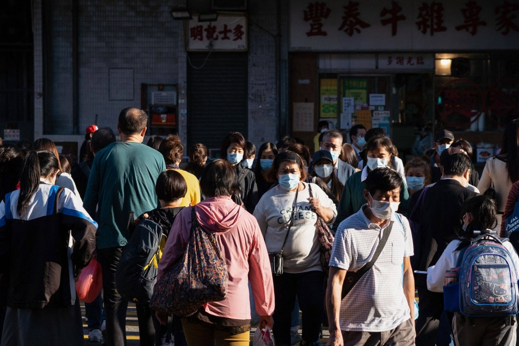 Hong Kong has weathered two years of the pandemic, with the government rolling out billions in aid. Photo: AFP