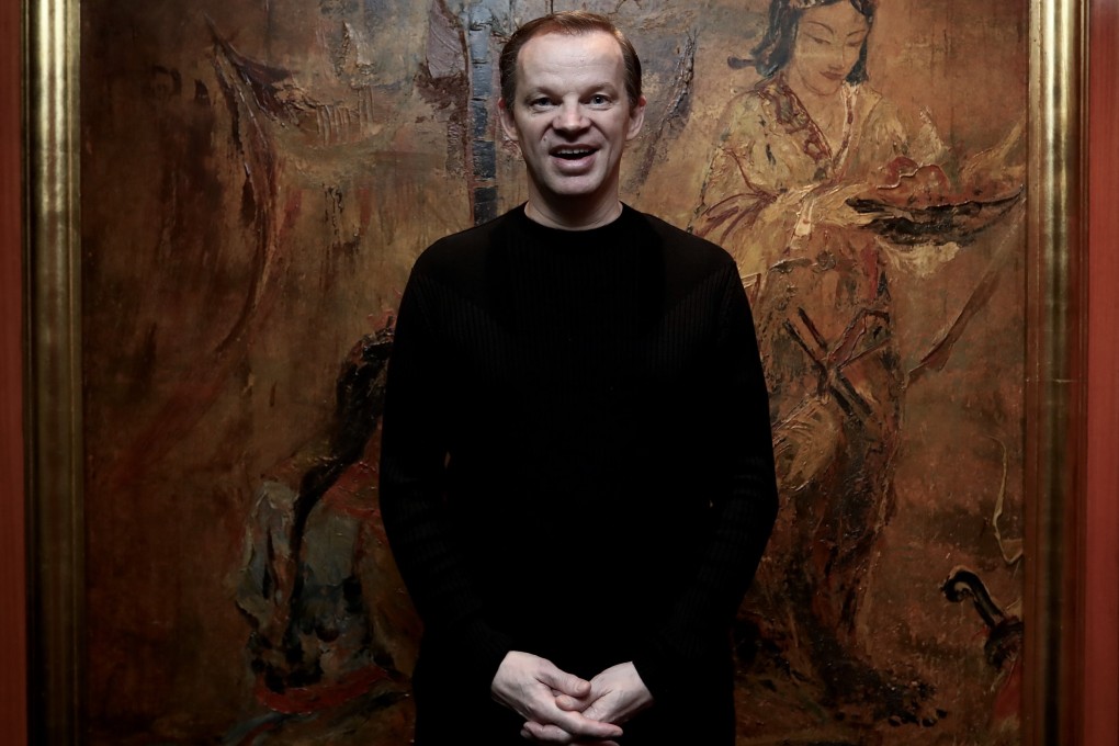 Richard Ekkebus, the culinary director of the Landmark Mandarin Oriental, Hong Kong and its fine-dining restaurant, Amber, pushes its sustainability message to staff and diners. Photo: Jonathan Wong