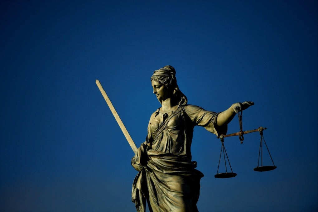 Statue in Dublin Castle, where the centenary to mark British handover took place. Photo: Reuters