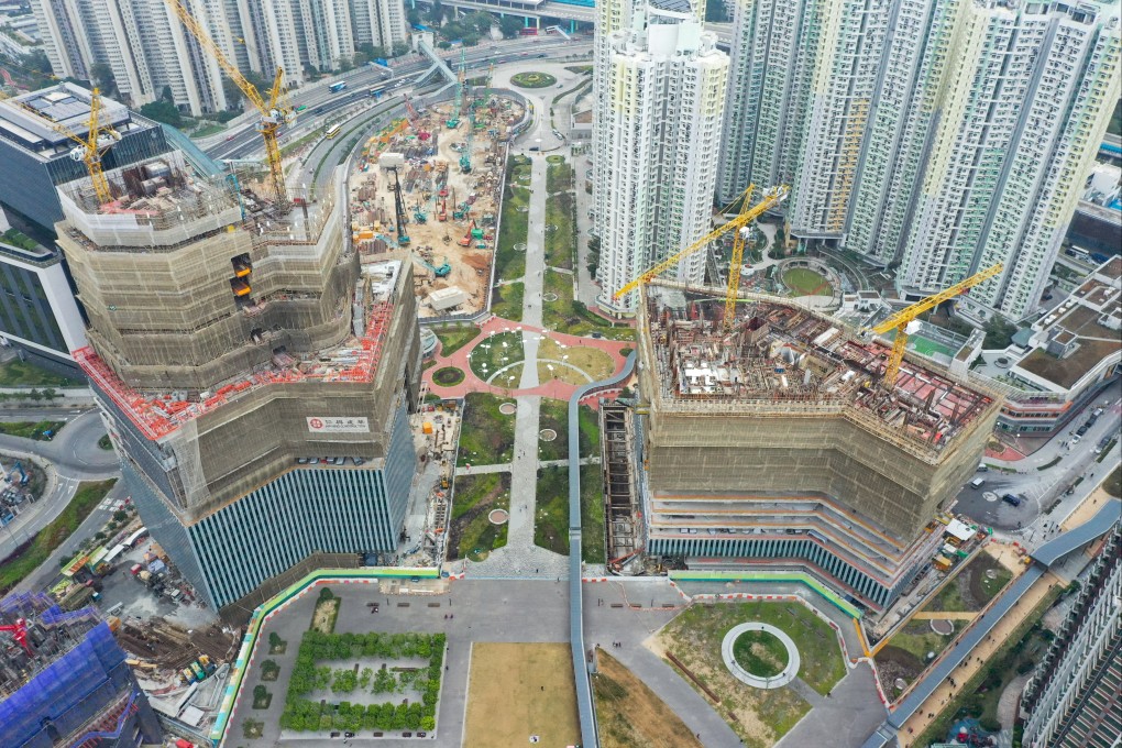 Among the projects due next year is Sogo’s twin commercial blocks in Kai Tak, which includes a Sogo department store. Photo: May Tse