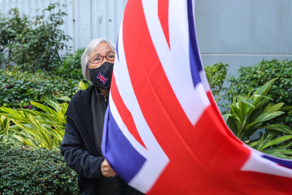 Alexandra Wong outside Kwun Tong Court on Tuesday. Photo: Edmond So