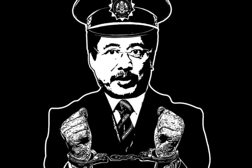 A poster for a protest planned against Malaysia’s anti-corruption chief. Photo: Internet