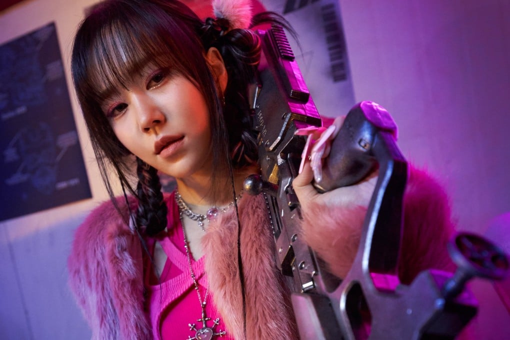 Female rapper Mirani (pictured) shot to fame on a hip-hop competition series in South Korea in 2020. She’s been so busy she’s feeling a bit burned out, she confesses. Photo: AREA/Graff Records