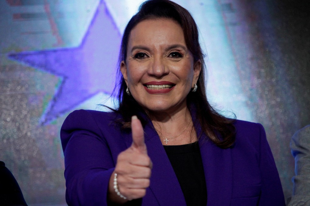 A Taiwanese delegation will attend the inauguration of Honduran president-elect Xiomara Castro next week. Photo: Reuters