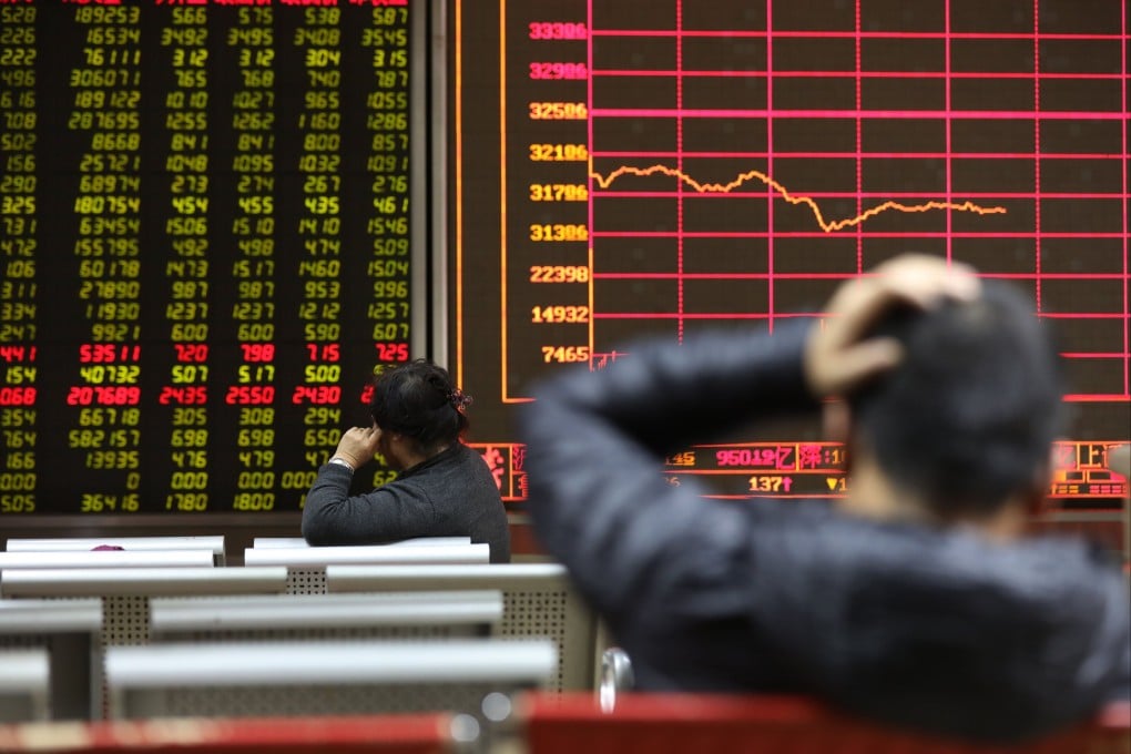 The ChiNext has lost 7.4 per cent this month, the most among major onshore stock benchmarks. Photo: EPA-EFE