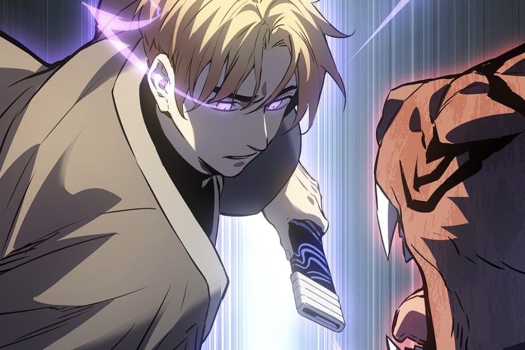 A scene from the BTS webtoon 7Fates: Chakho. Picture: Webtoons