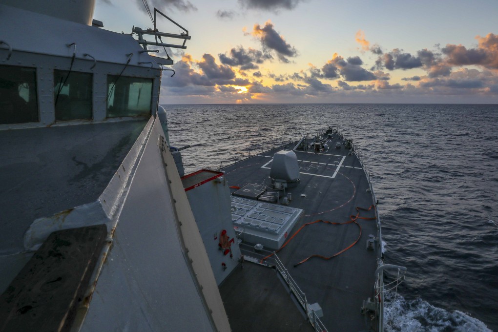 The USS Benfold said it was asserting international navigational rights around the Paracel Islands. Photo: US Navy