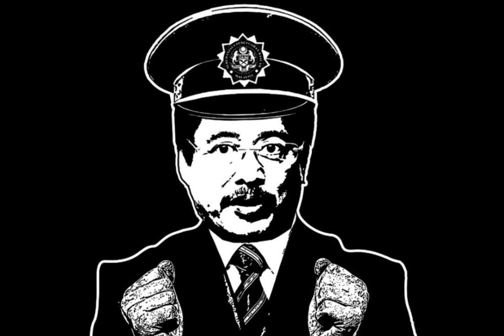 A poster for the protest planned against Malaysia’s anti-corruption chief. Photo: Internet
