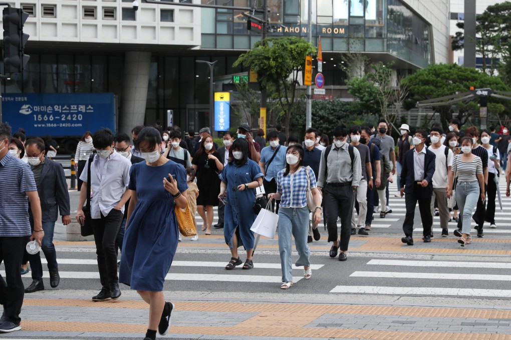 More than 1,000 South Korean adults were polled in December about their views on China and the US. Photo: Xinhua