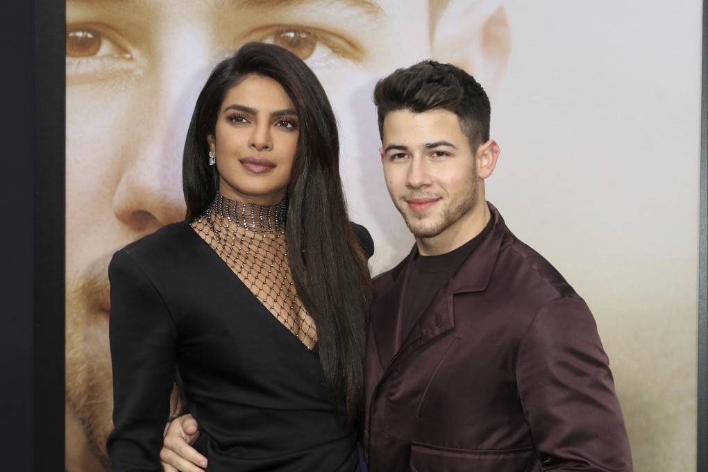 Nick Jonas and his wife Priyanka Chopra announced the arrival of their first child on Friday. File photo: AP