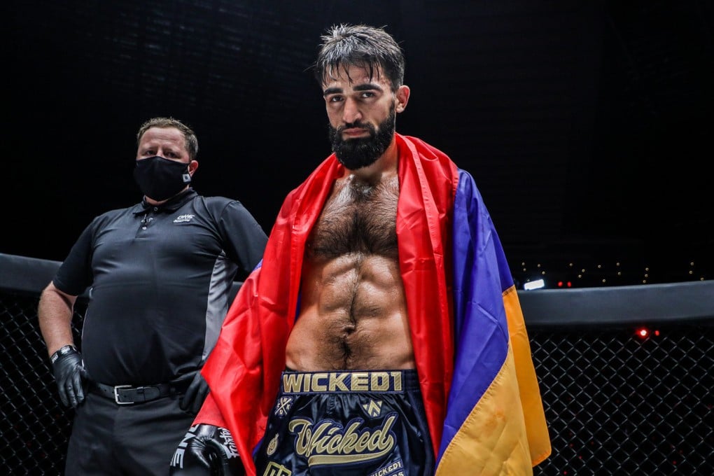 Marat Grigorian after his grand prix quarter-final against Andy Souwer. Photo: ONE Championship