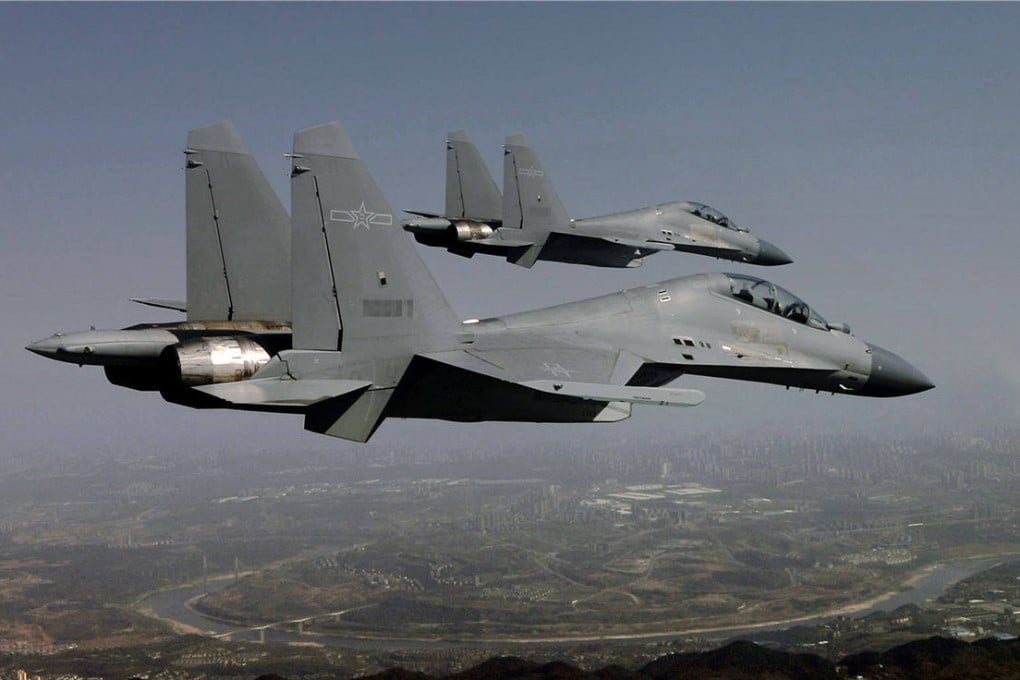 Taiwan’s defence ministry says Beijing sent 39 military aircraft to the island’s air defence zone on Sunday - the biggest contingency since October. Photo: 81.com