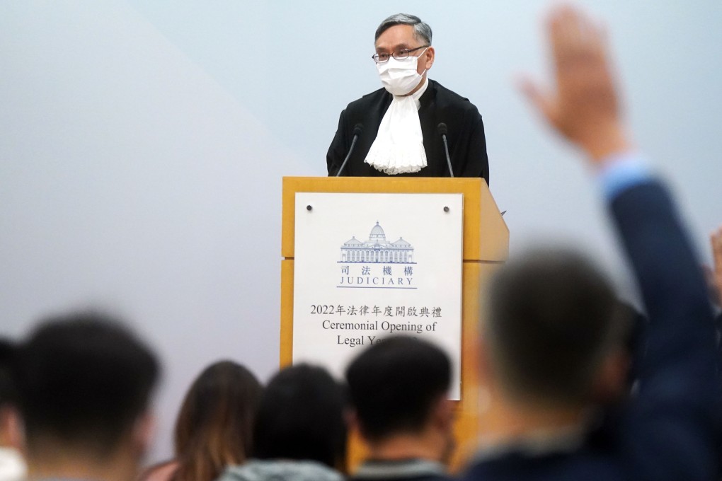 Chief Justice Andrew Cheung. Photo: Sam Tsang