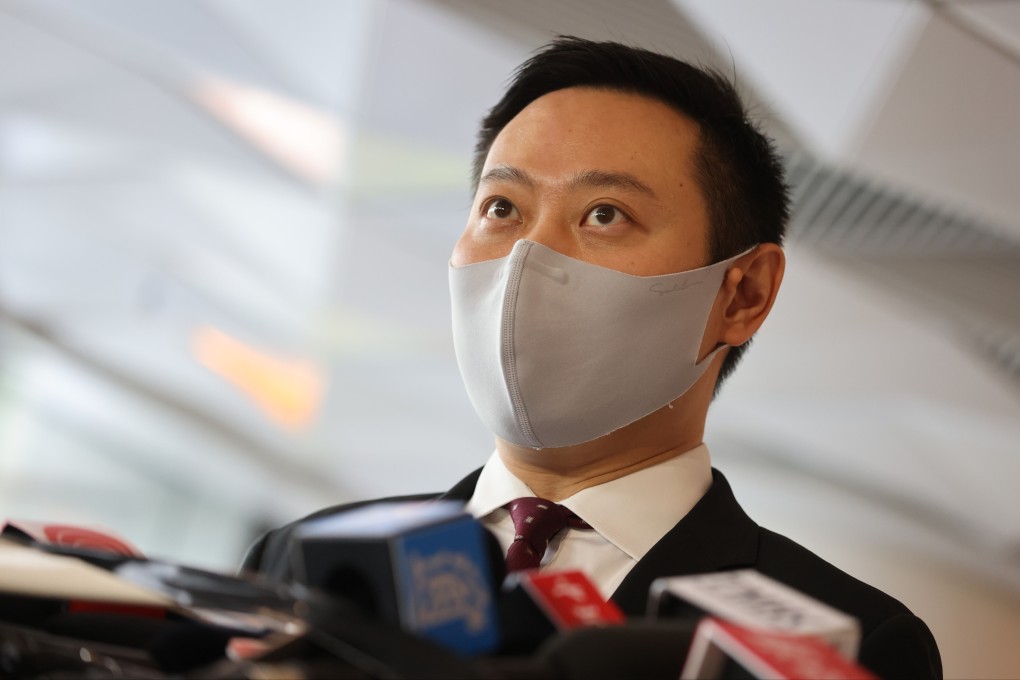 Suspended home affairs chief Caspar Tsui will not be returning to work as originally scheduled, according to a bureau insider. Photo: May Tse