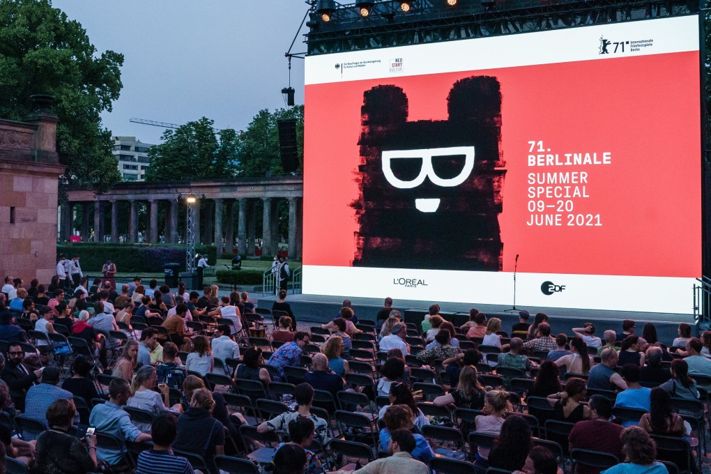 The 71st Berlinale Summer Special was held as an outdoor-only event in June 2021. Many of the world’s major film festivals are pivoting to online screenings again for 2022 as Covid-19 cases rise. Photo: Getty Images