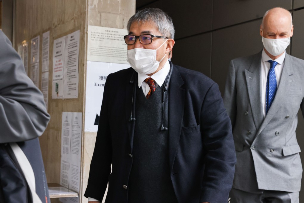 Benjamin Fok arrives at the High Court on Tuesday. Photo: K. Y. Cheng