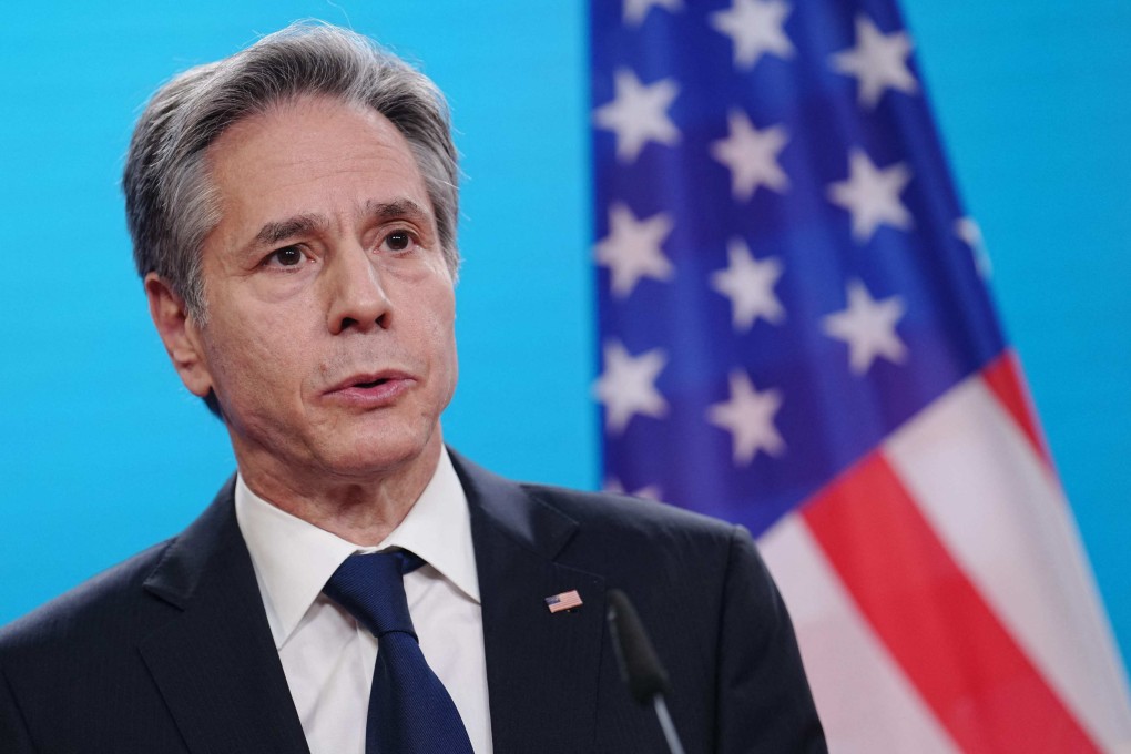 US Secretary of State Antony Blinken told a virtual discussion on Monday that US rejection of multilateralism in recent years aided China’s rising prominence on the world stage. Photo: AFP