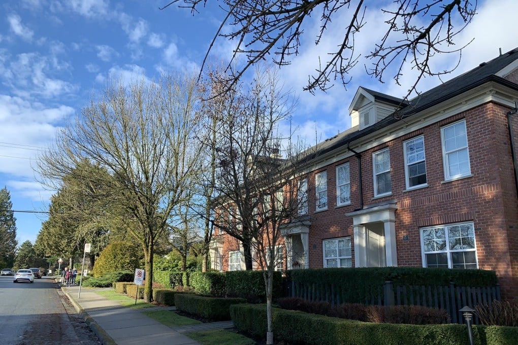 The Vancouver street in the Oakridge neighbourhood where former China Mobile executive Li Xiangdong is said to own a home. China Mobile claims in a lawsuit that the property was bought with the proceeds of fraud. Photo: Ian Young