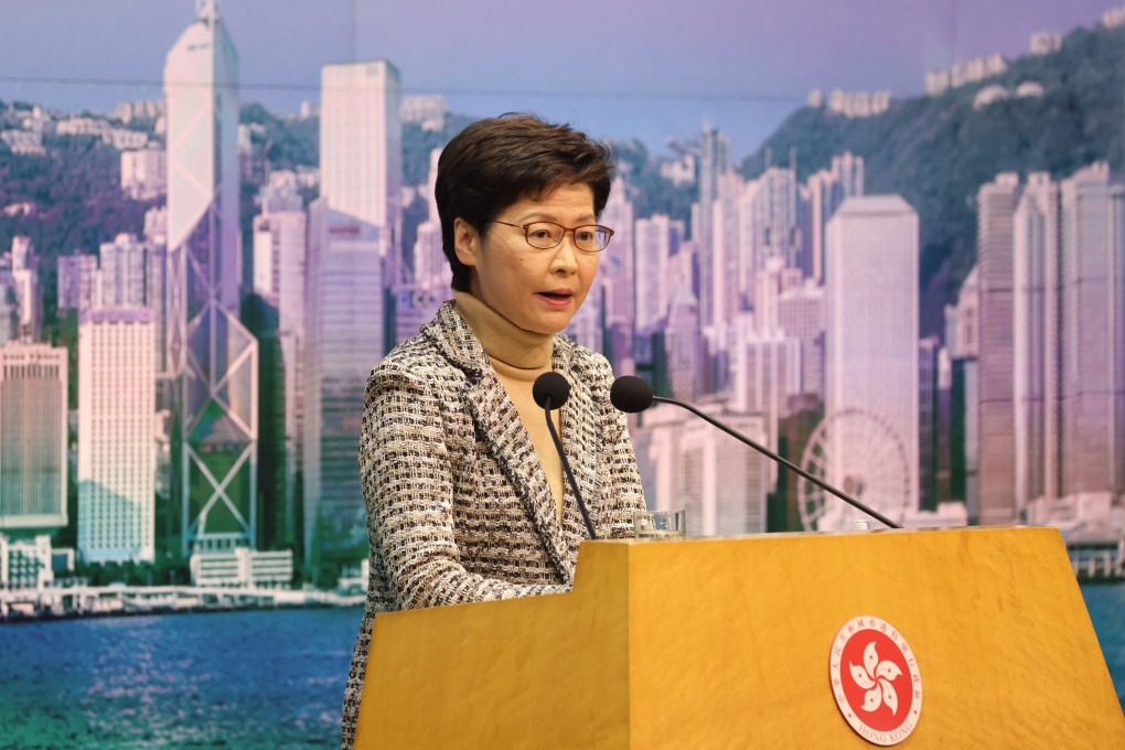 Chief Executive Carrie Lam has remained coy on a second bid for the top job. Photo: May Tse