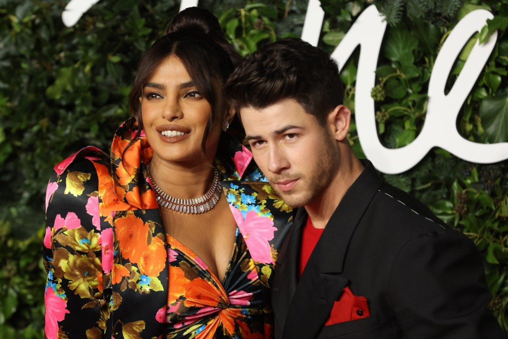 Priyanka Chopra and Nick Jonas. The couple recently announced they had become parents via surrogacy. Photo: EPA