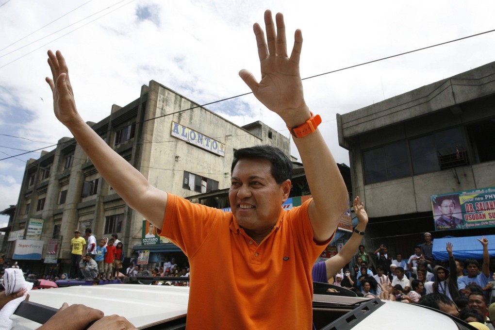 Manuel Villar is taking over two TV channels. Photo: Reuters
