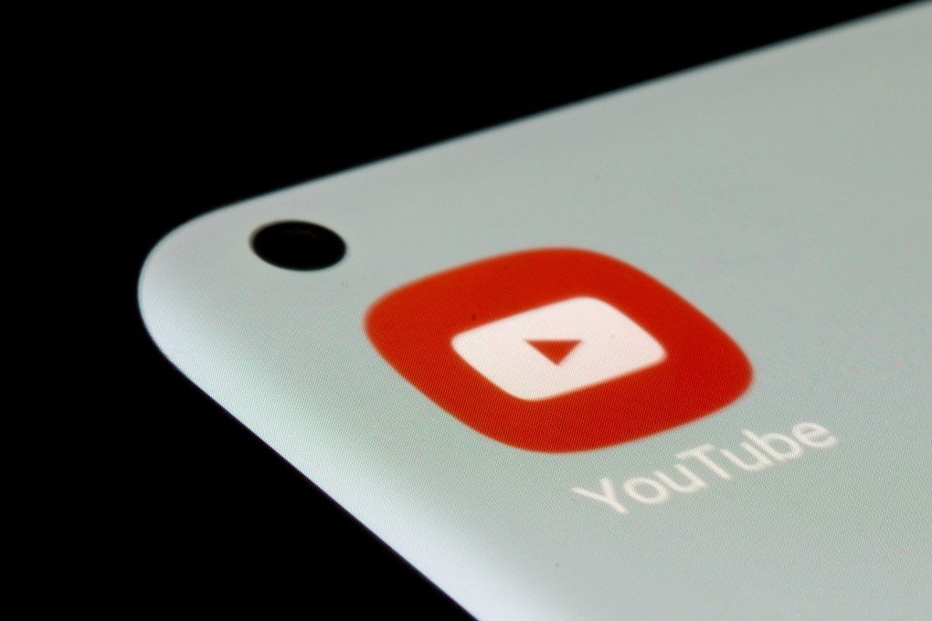 The YouTube app seen on a smartphone in this illustration taken July 13, 2021. Photo: Reuters
