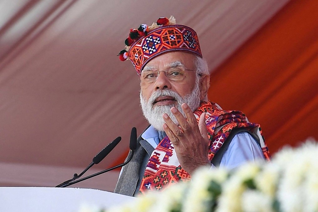 Indian Prime Minister Narendra Modi is to meet leaders from Central Asia on Thursday. Photo: AFP