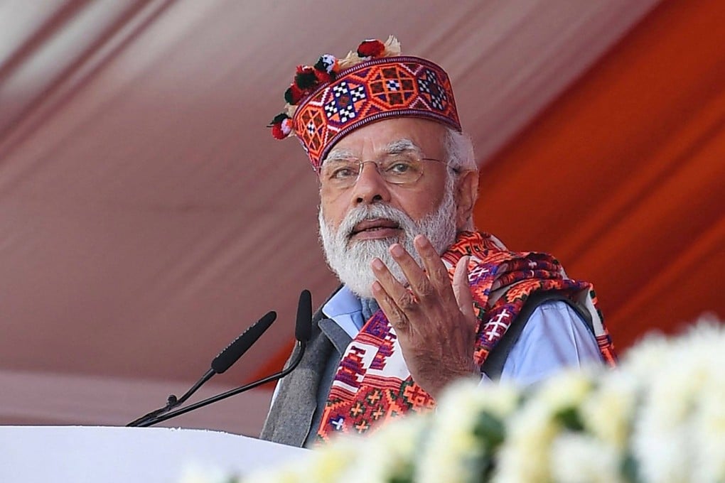 Indian Prime Minister Narendra Modi is to meet leaders from Central Asia on Thursday. Photo: AFP