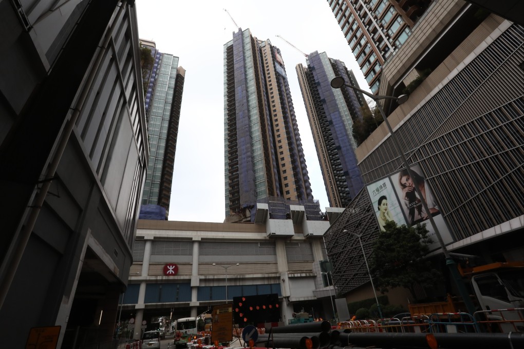 The Yoho Hub condominium complex in Yuen Long on December 17, 2021. The MTR Corporation has yet to adopt best practices in making unsuccessful tenders public. Photo: Jonathan Wong