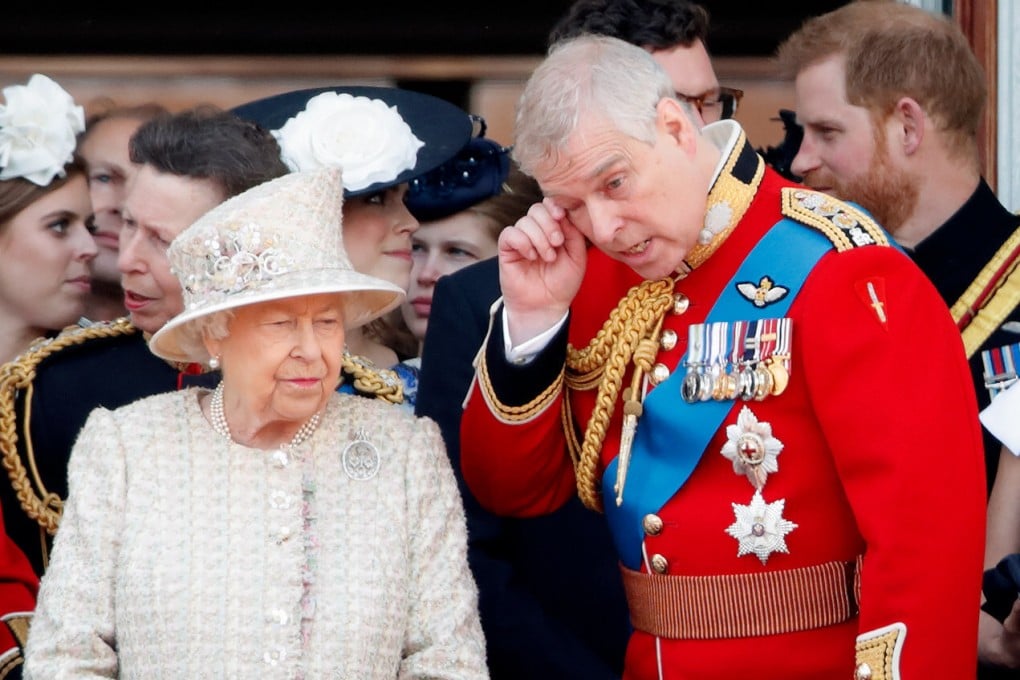Queen Elizabeth and Prince Andrew on June 8, 2019 in London, England. Photo: Getty Images