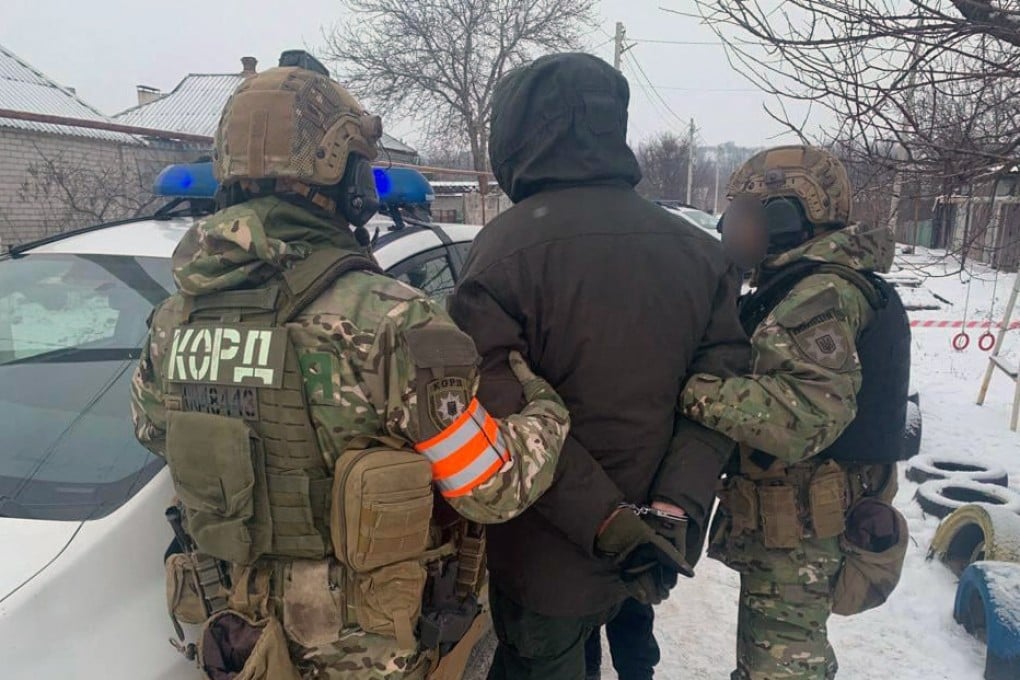 Arrest of Artemy Ryabchuk in Dnipro. Photo: AFP Photo/Ukrainian Ministry of Internal Affairs