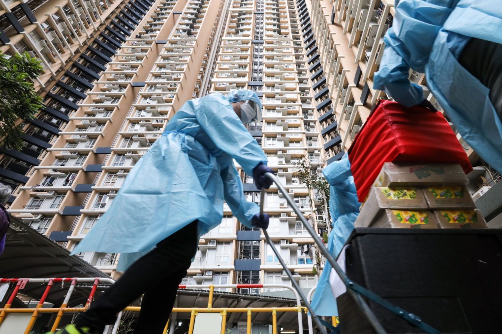 Hong Kong recorded a record 164 Covid-19 infections on Thursday.  Photo: Jelly Tse