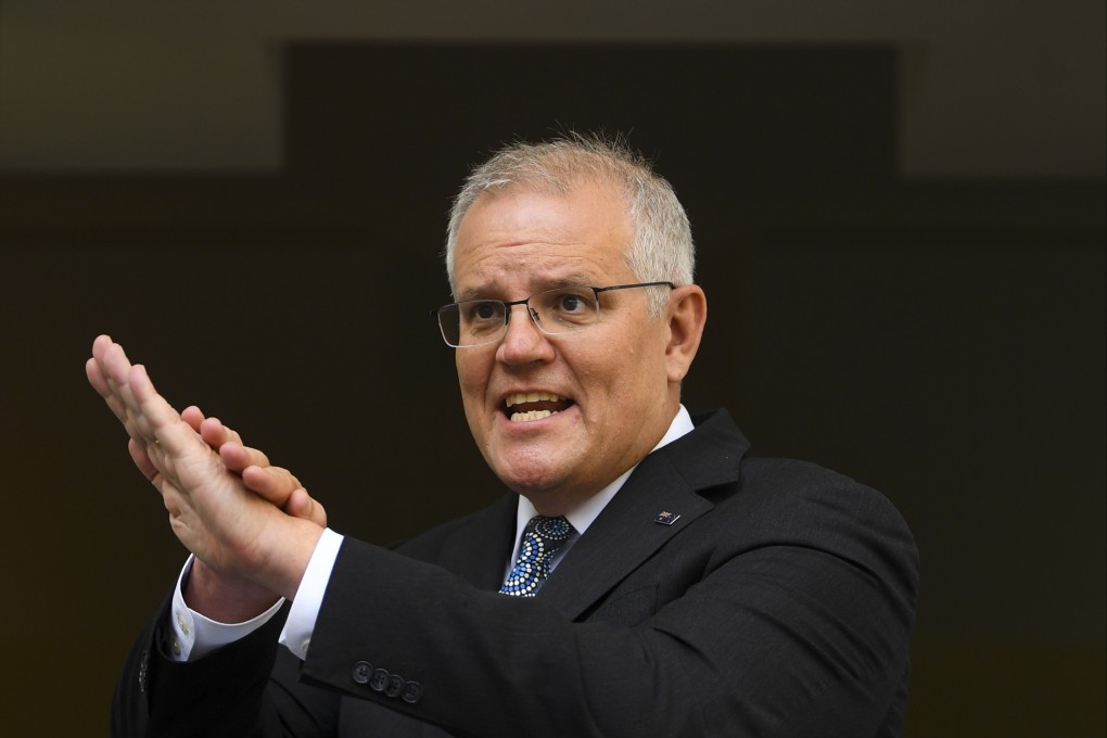 Australian Prime Minister Scott Morrison’s WeChat account was renamed “Australian Chinese new life”. Photo: EPA-EFE