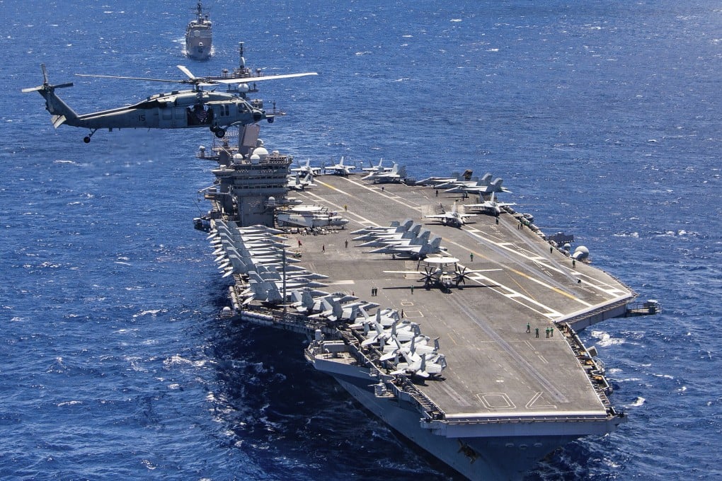 Chinese access denial systems could make it more difficult for US aircraft carriers to project power. Photo: US Navy via AP