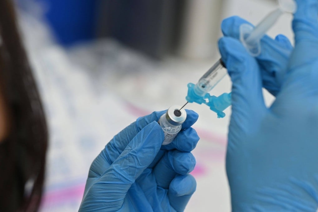 Zuellig Pharma uses blockchain technology to capture, track and trace multiple data points for products like Covid-19 vaccines to improve supply chain transparency. Photo: AFP