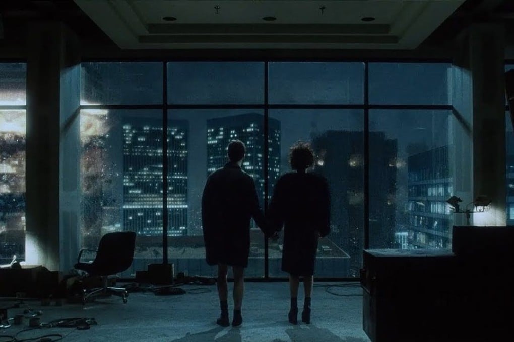 The final scene in the Fight Club movie, which has been changed in a version streaming in China. Credit: Twentieth Century Fox