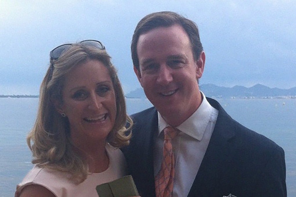 Richard O’Halloran (in an undated photo with his wife, Tara) is expected to be back in his home country “shortly”, the Irish foreign minister says. Photo: Handout