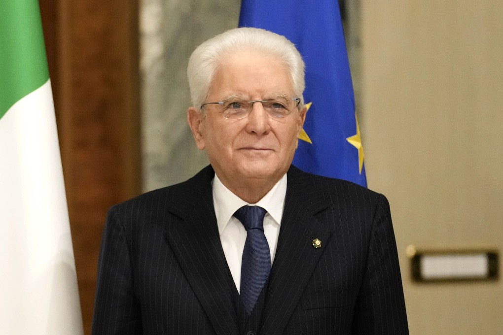 Italian President Sergio Mattarella has agreed to stay on for a second term. Photo: AP