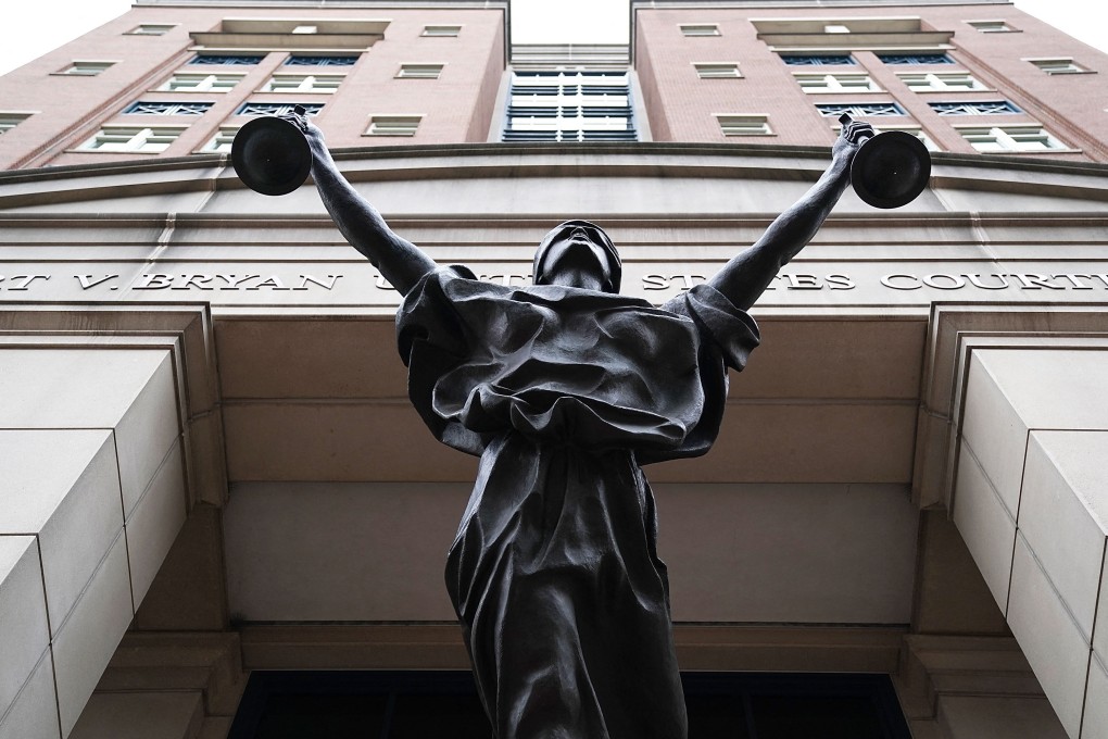 The Albert V Bryan US Courthouse in Alexandria, Virginia. Photo: Getty Images North America / AFP