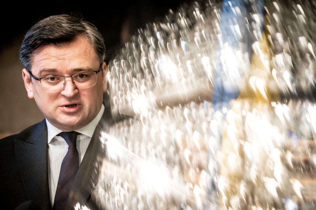 Ukraine’s Foreign Minister Dmytro Kuleba in Copenhagen, Denmark on January 27. Photo: Mads Claus Rasmussen / Ritzau Scanpix via Reuters