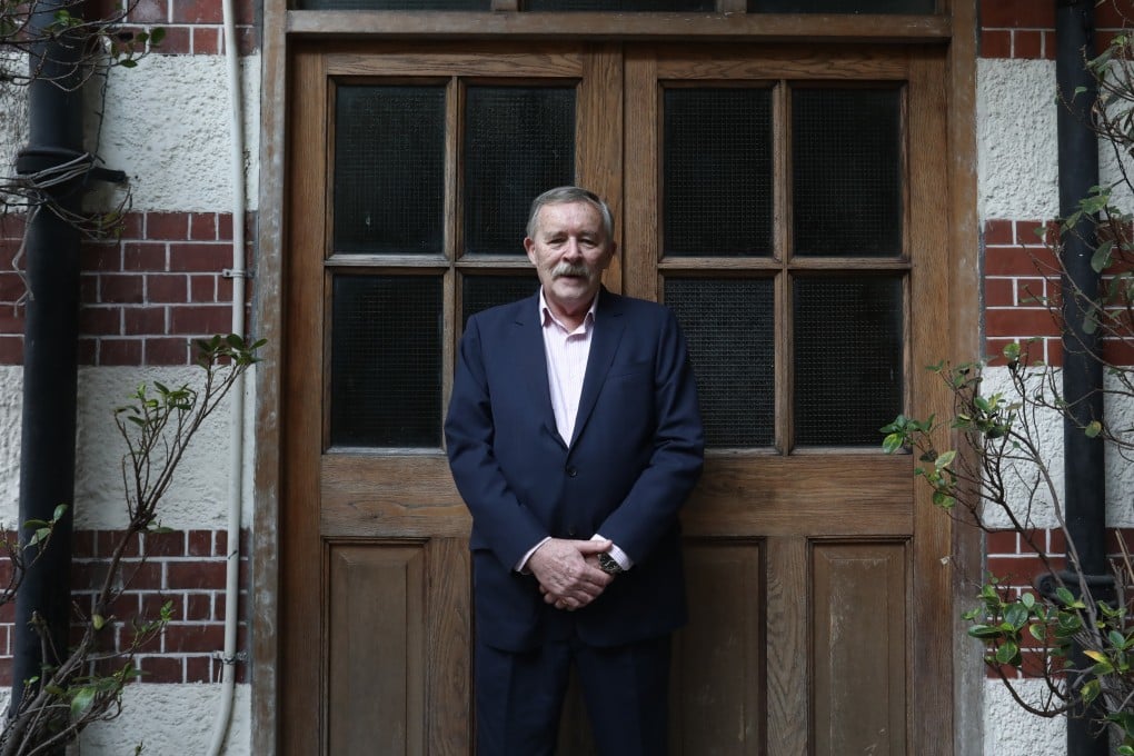 Ship captain, master mariner and salvage expert Alan Loynds in Central, Hong Kong. After retiring from Swire he set up his own consultancy specialising in areas including accident investigation and supervising salvage and wreck removal projects. Photo: Jonathan Wong