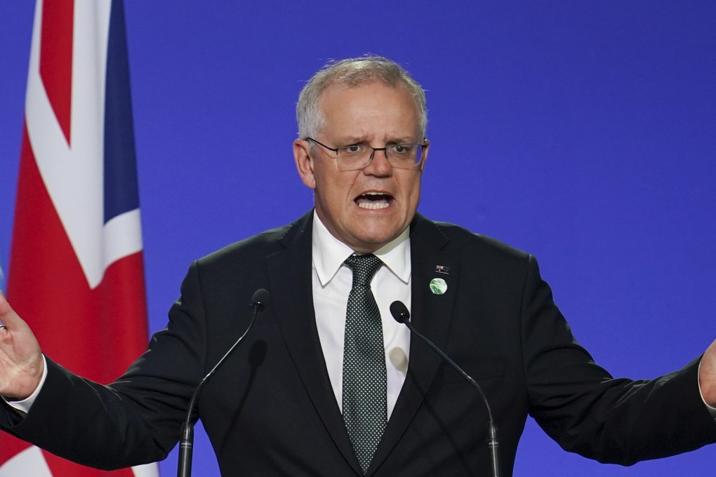 Australia’s Prime Minister Scott Morrison. His account on the Chinese social media platform WeChat was recently taken over and renamed. The change was apparently made without the government’s knowledge. File photo: AP