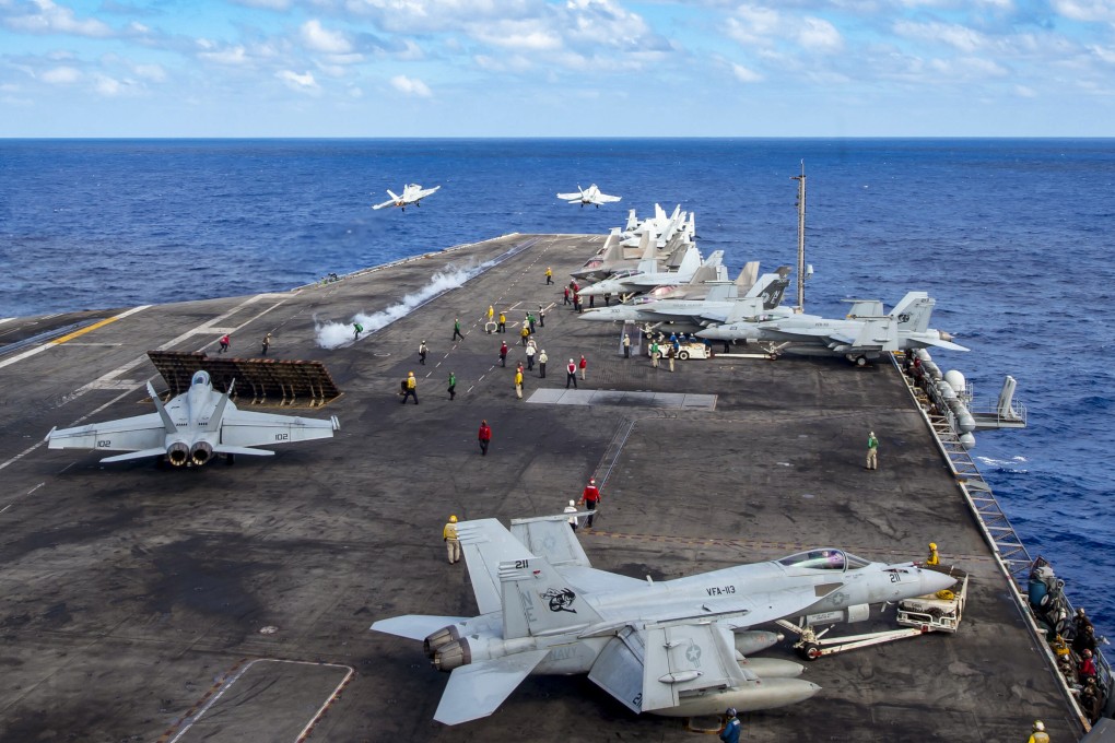China and the US have stepped up their military presence in the South China Sea. Photo: US Navy