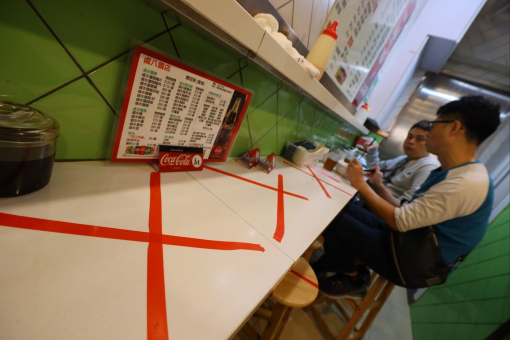 The social distancing measures introduced by the Hong Kong government could lead to a wave of restaurant closures, causing shop prices to fall, analysts said. Photo: Dickson Lee